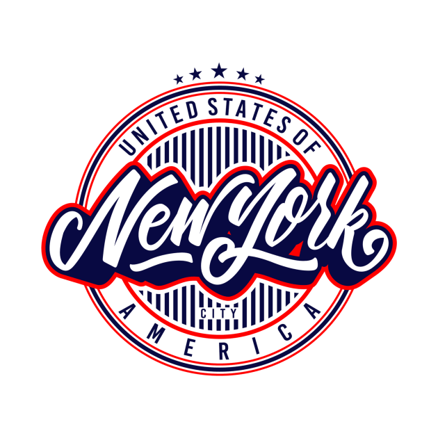 New York City Modern Typography by EvcoStudio