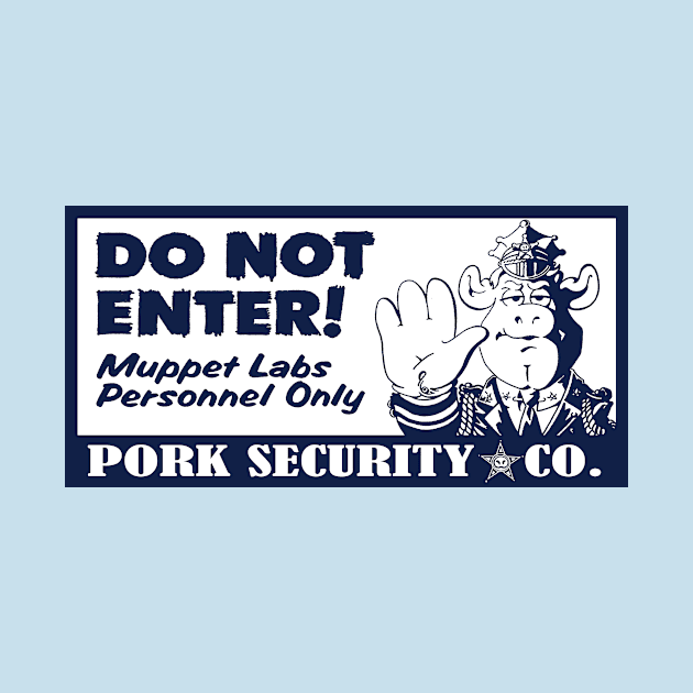 Pork Security (Blue/White) by BradyRain