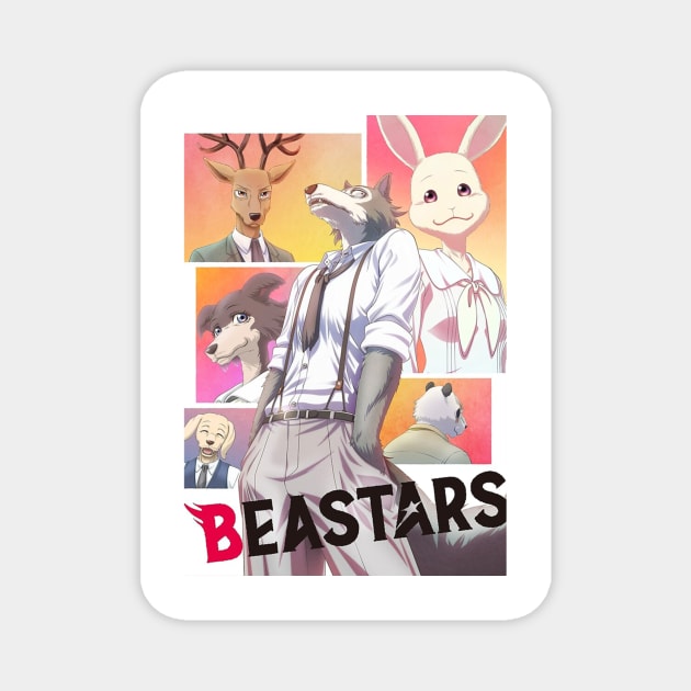 Stand Beastars Collage Magnet by RONSHOP