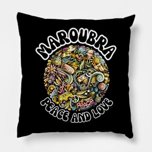 MAROUBRA - PEACE AND LOVE Pillow