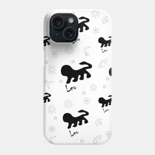 Leo, ,3, Zodiac, Astrology, Horoscope, Stars, Sun-and-moon, Birthday, Valentines-day, Holidays, xmas, valentines, valentines-gift, valentinesday, Phone Case