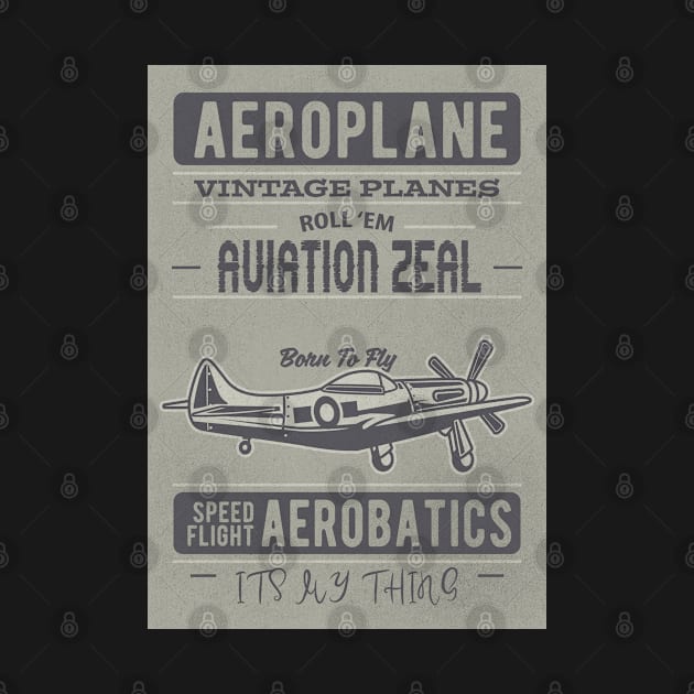 Aviation Airplane by artsytee