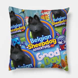 Belgian Sheepdog Puppy Pillow