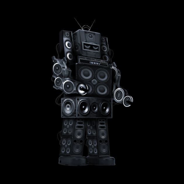 Speaker Robot by Buy Custom Things