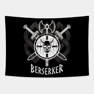 Berserker Viking wild warrior Tapestry