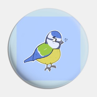 Blue Tit Pin