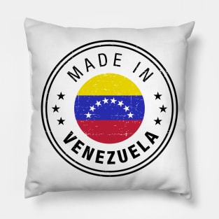 Made in Venezuela - vintage design Pillow