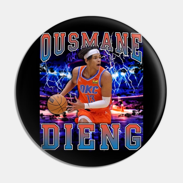 Ousmane Dieng Pin by Gojes Art