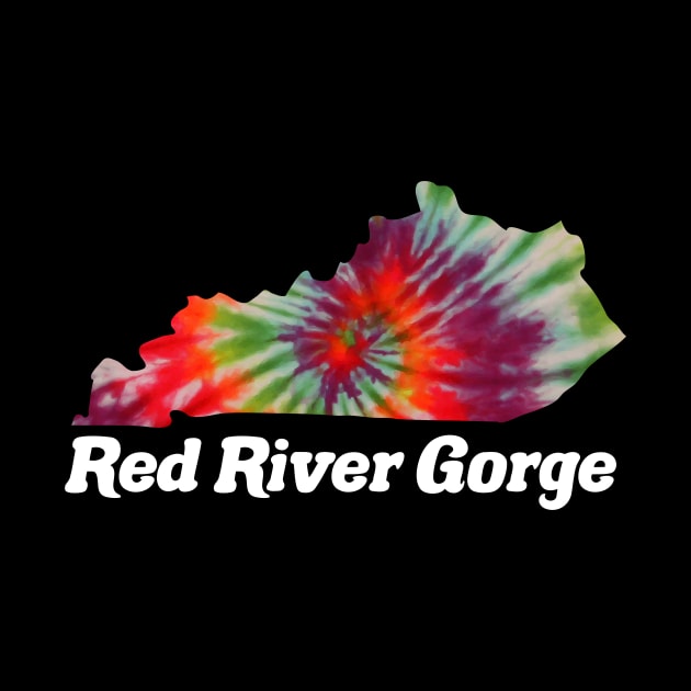 Red River Gorge Climbing RRG Kentucky Tie Dye by PodDesignShop