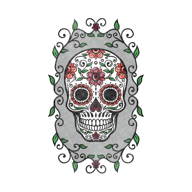 Sugar skull by ellie419zap