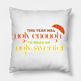 Ugly sweater Pillow