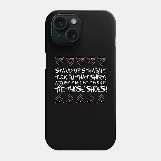 🎸 We're Not Gonna Take It - speech 🎸 Phone Case by INLE Designs