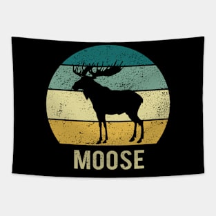 Moose At Sunset A Gift For Moose Lovers Tapestry