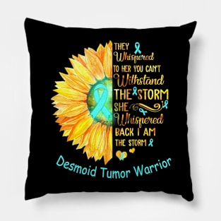 the Storm Desmoid Tumor Pillow