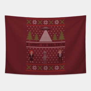 Xmas Files Tapestry