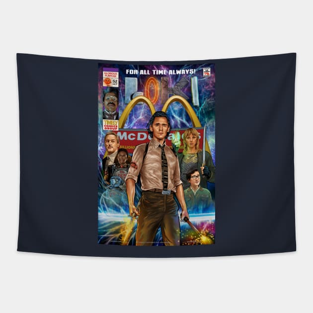 Loki Season 2 Tribute Tapestry by Studiokm