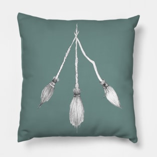 Broomsticks Pillow