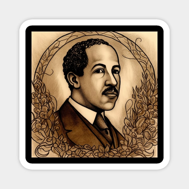 Langston Hughes Magnet by ComicsFactory