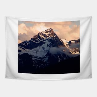 Snowy Peaks Tapestry