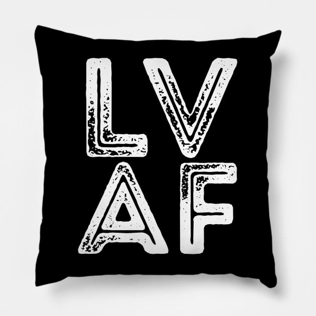 Las Vegas AF Pillow by Coolsville