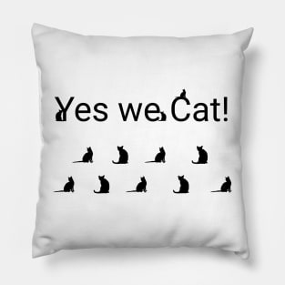 Yes we cat! persian gift Pillow