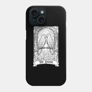 Lovebirds Tarot Card Phone Case