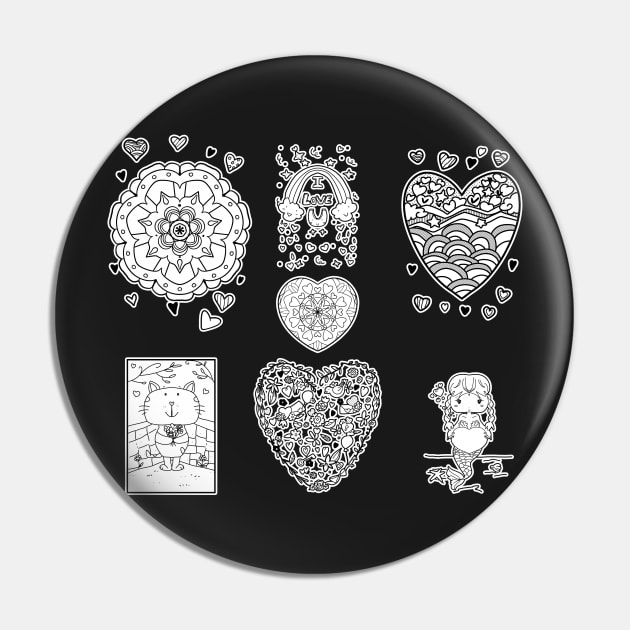 Valentines Various Pin by markatos