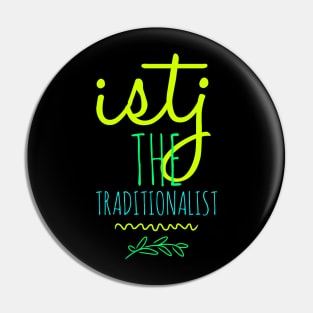 ISTJ The Traditionalist Pin