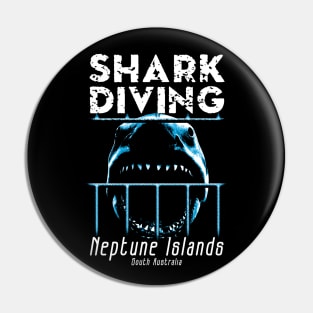 Shark Diving at Neptune Island Pin