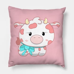 Strawberry Cow Pillow