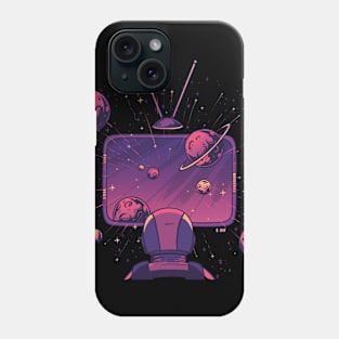 Space TV Phone Case