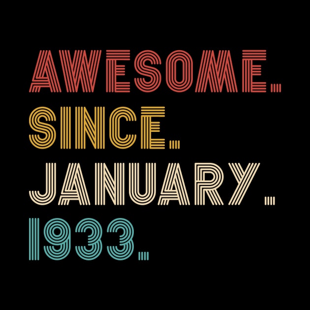 Awesome Since 1933 birthday by TranquilTea Haven