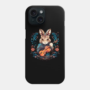 Arctic Hare Playing Violin Phone Case