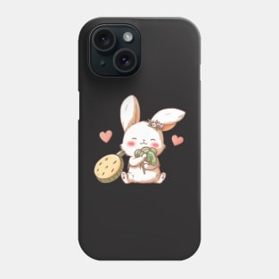 rabbit cute kawaii, t-shirt. Phone Case
