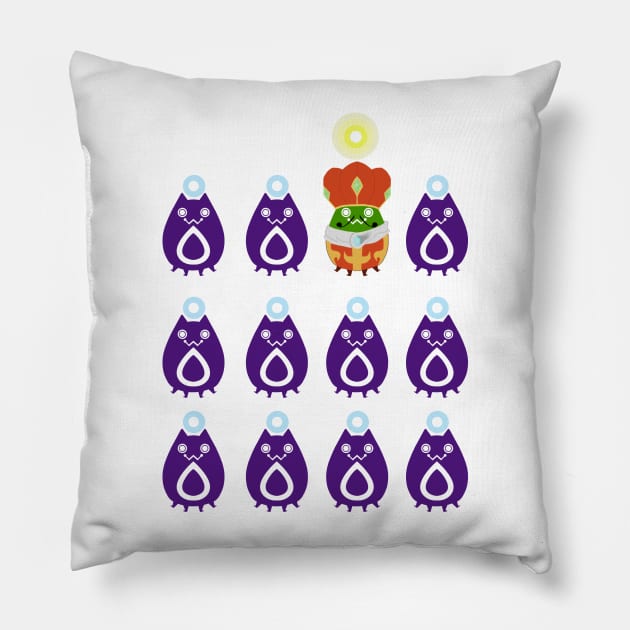 Chim Chim Parade Pillow by KenSniper