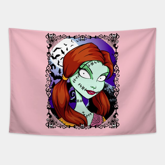 Sally Tapestry by reyacevedoart