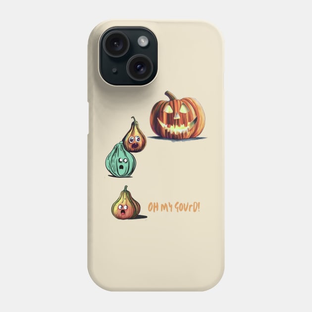 Oh My Gourd! Phone Case by BilliamsLtd