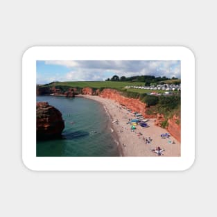 Ladram Bay Jurassic Coast Devon England Magnet