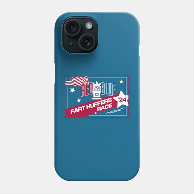'Red vs. Blue FART HUFFERS RACE' 2024 Election Tee - Nepo Baby Edition Phone Case by Vandals May Vary