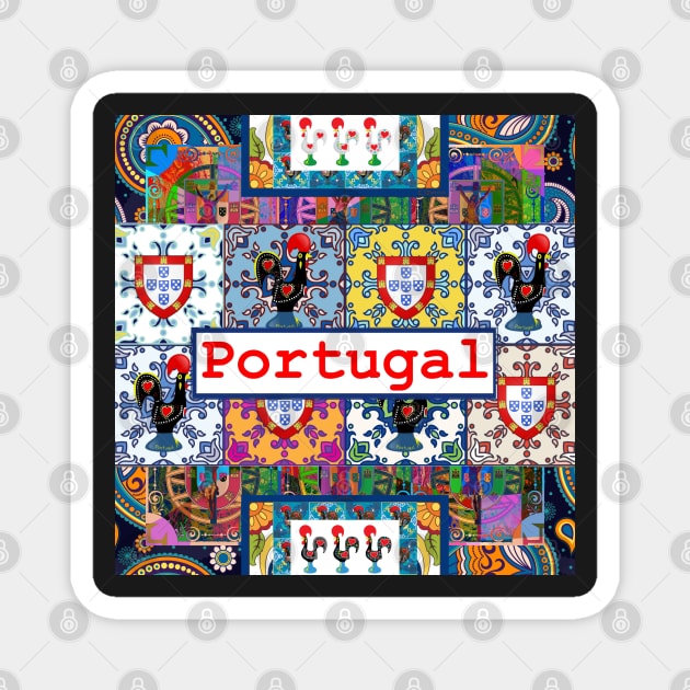 Portuguese folk art Magnet by Azorean1963