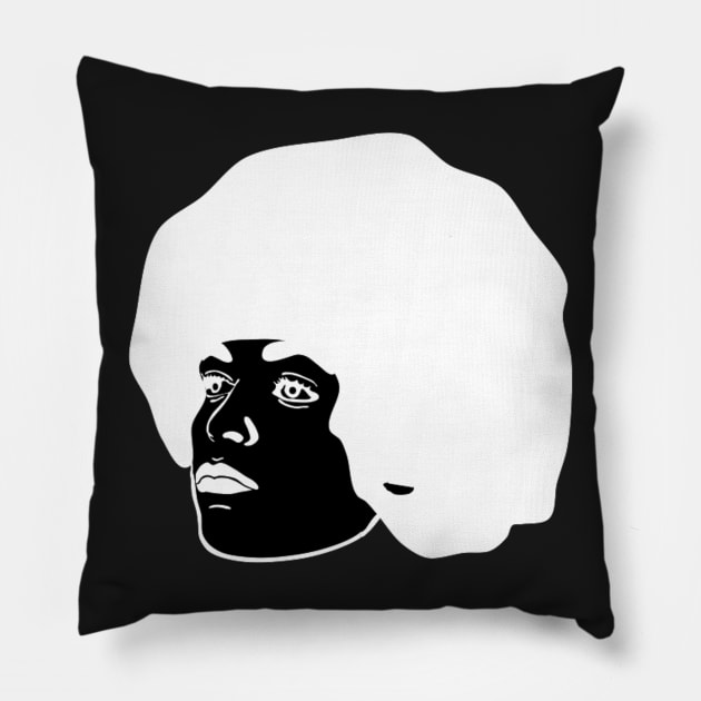 Angela Davis Matters Pillow by Lehjun Shop