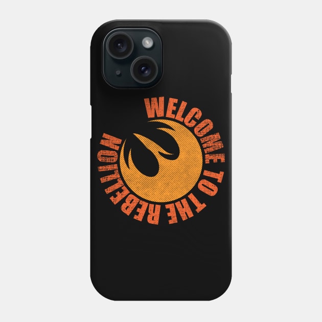 welcome to the rebellion Phone Case by 66designer99