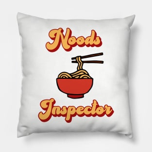 Funny Noods Inspector Ramen Pillow