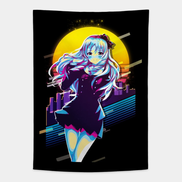 Eromanga Sensei - Elf Yamada Tapestry by 80sRetro