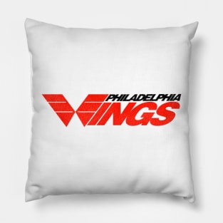 Defunct Philadelphia Wings Lacrosse Team Pillow