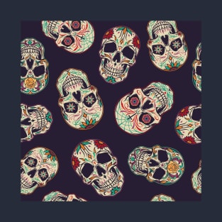 Vintage Voodoo Skull Magic Skulls Haiti T-Shirt