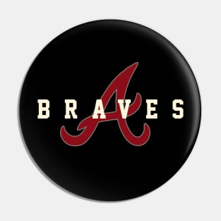 Atlanta Braves 1 by Buck Tee Pin