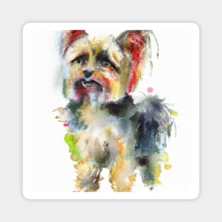 Silky Terrier Watercolor - Dog Lovers Magnet