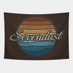 Sevendust Retro Waves Tapestry