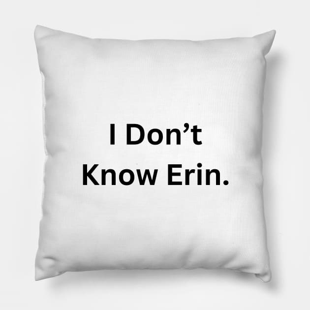 Erin Pillow by RandomSentenceGenerator